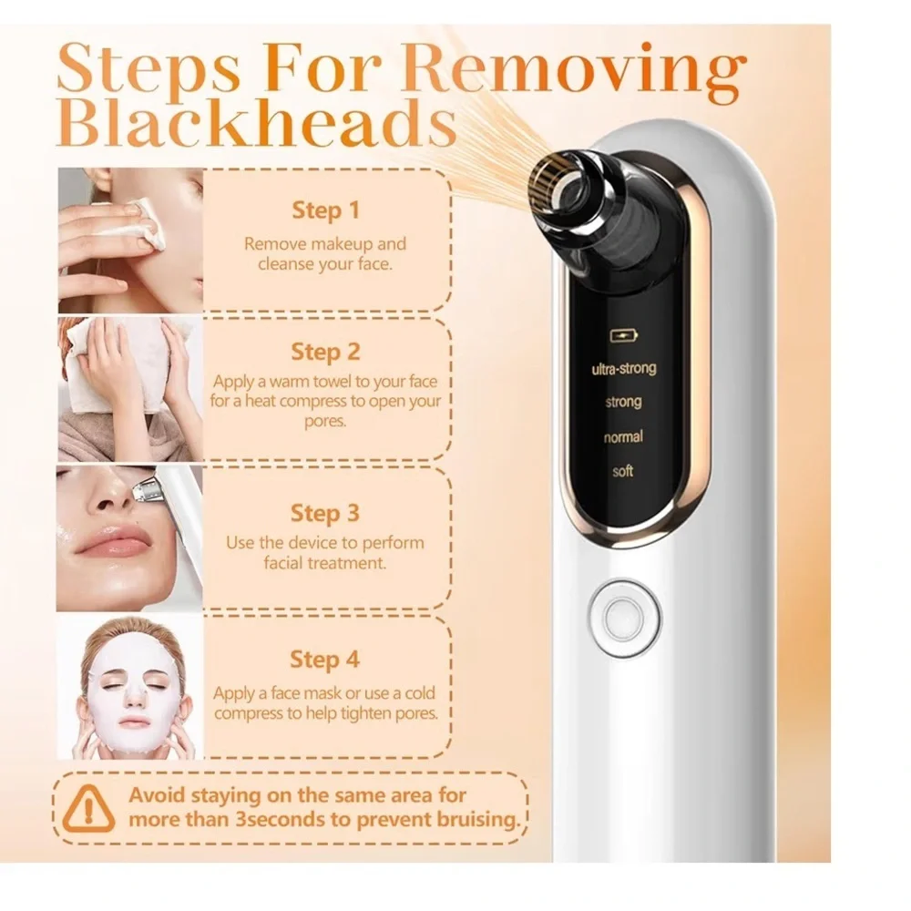 Blackhead Remover Vacuum Blackhead Vacuum Remover Pore Extractor 060